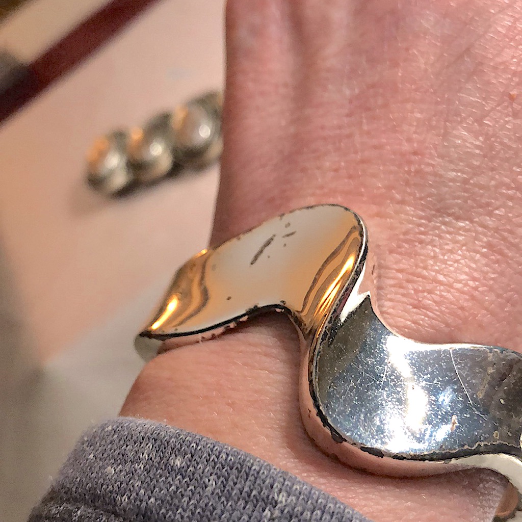 Costume Jewelry Silver Bracelets
